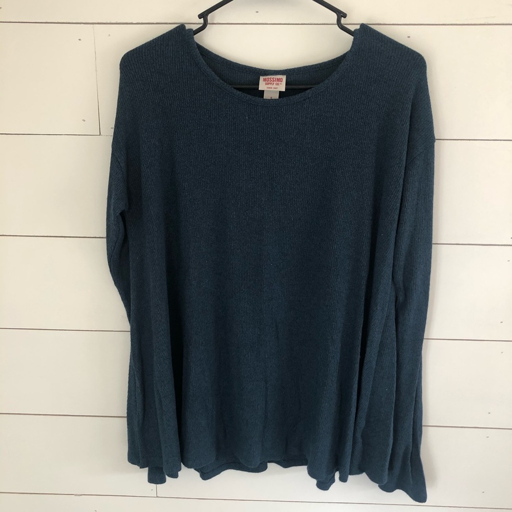 Long sleeve flowy shirt - sz s